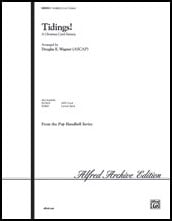 Tidings Handbell sheet music cover Thumbnail